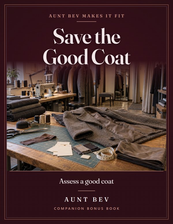 Save the Good Coat bonus book cover